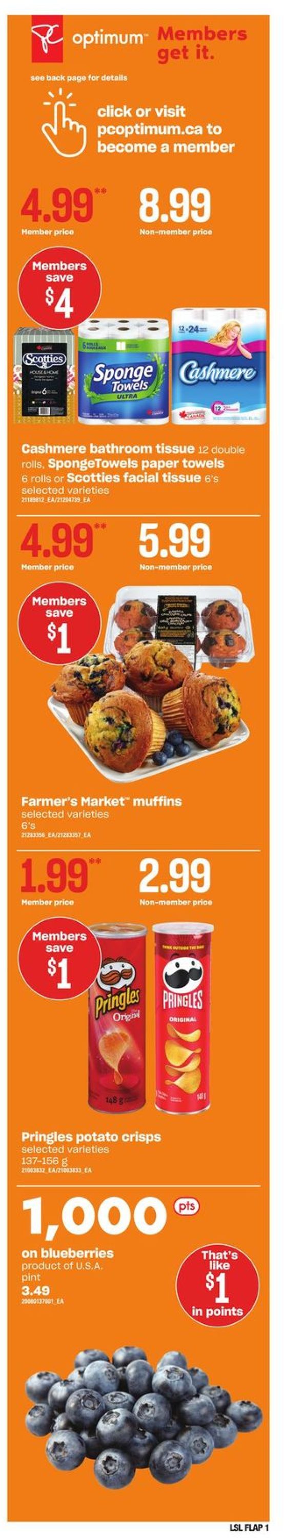 Loblaws Flyer from 07/21/2022