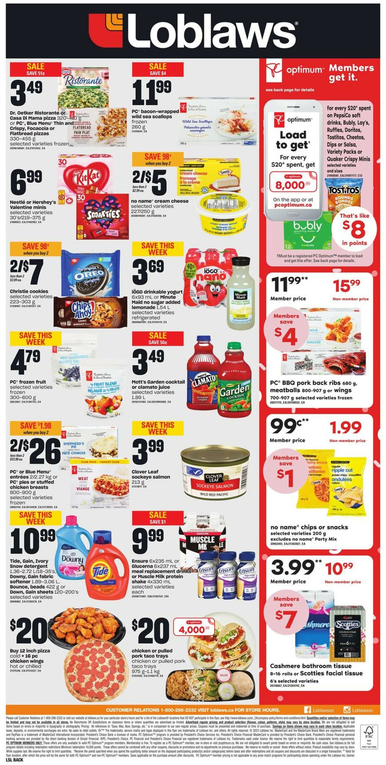 Loblaws Flyer from 02/09/2023