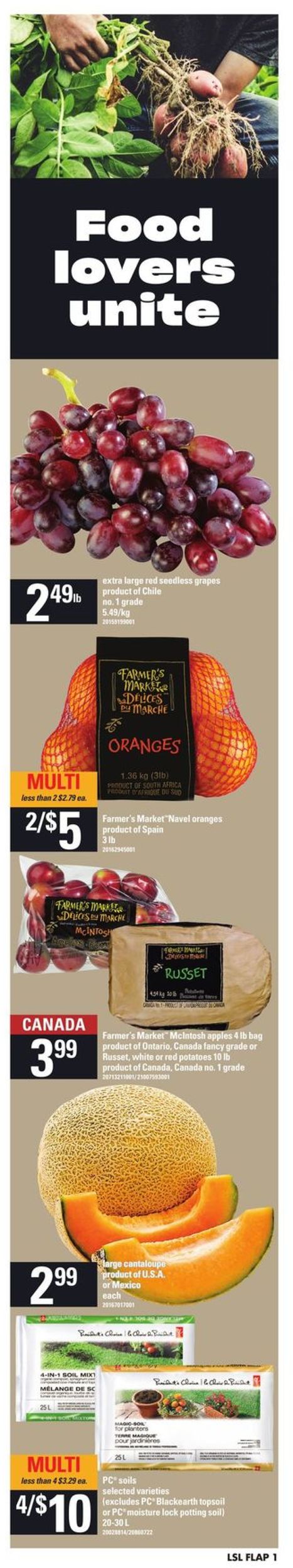 Loblaws Flyer from 05/23/2019