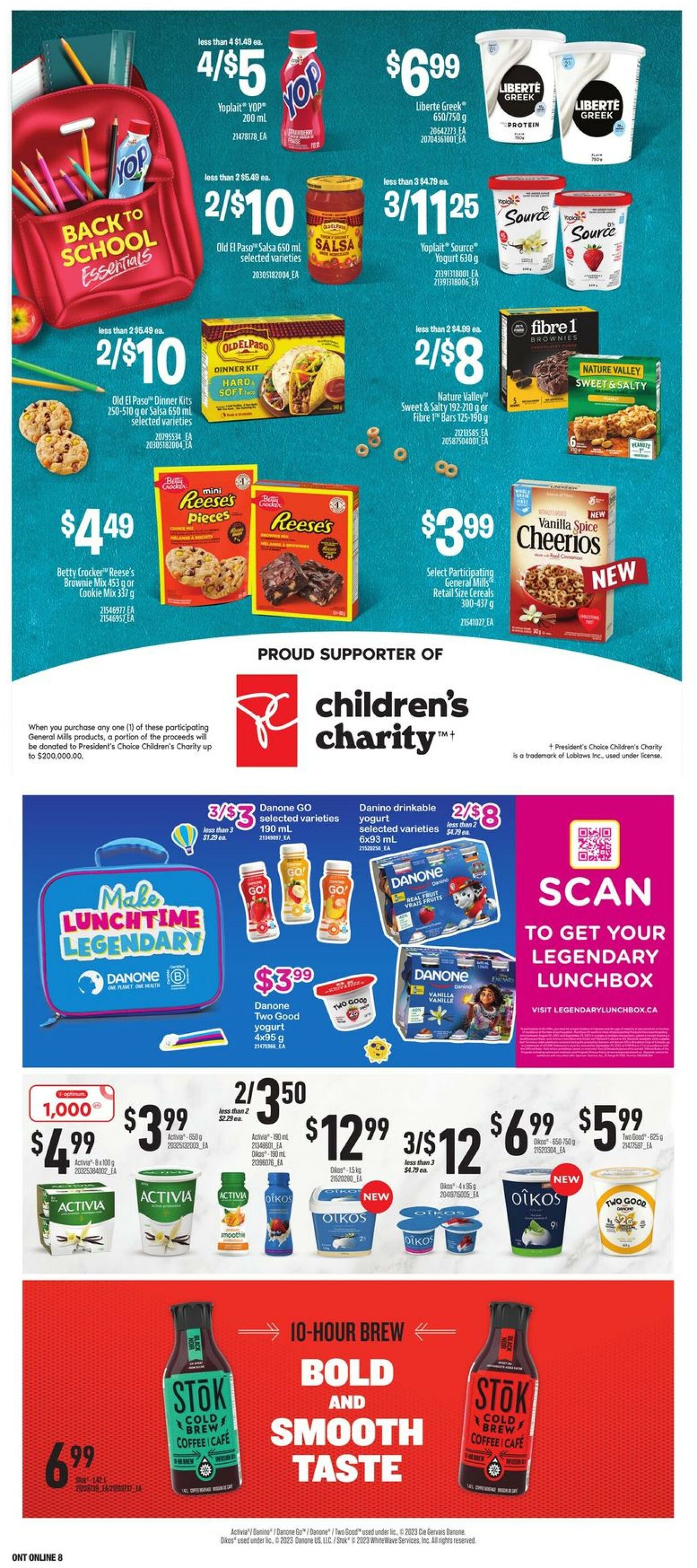 Loblaws Flyer from 08/31/2023