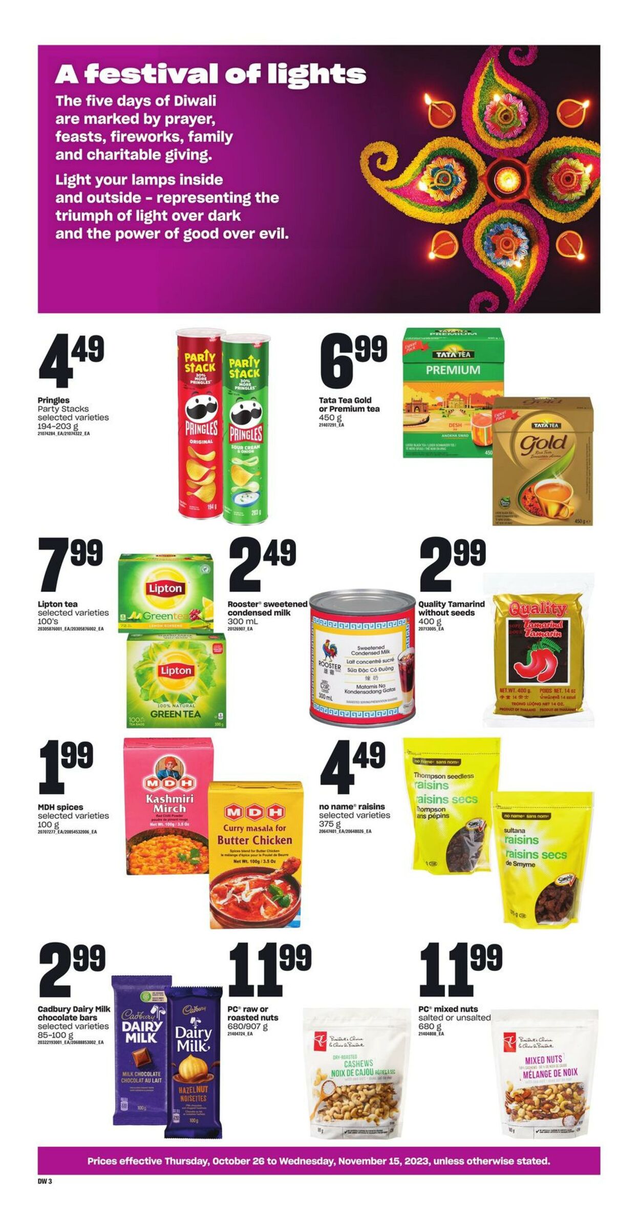 Loblaws Flyer from 10/26/2023