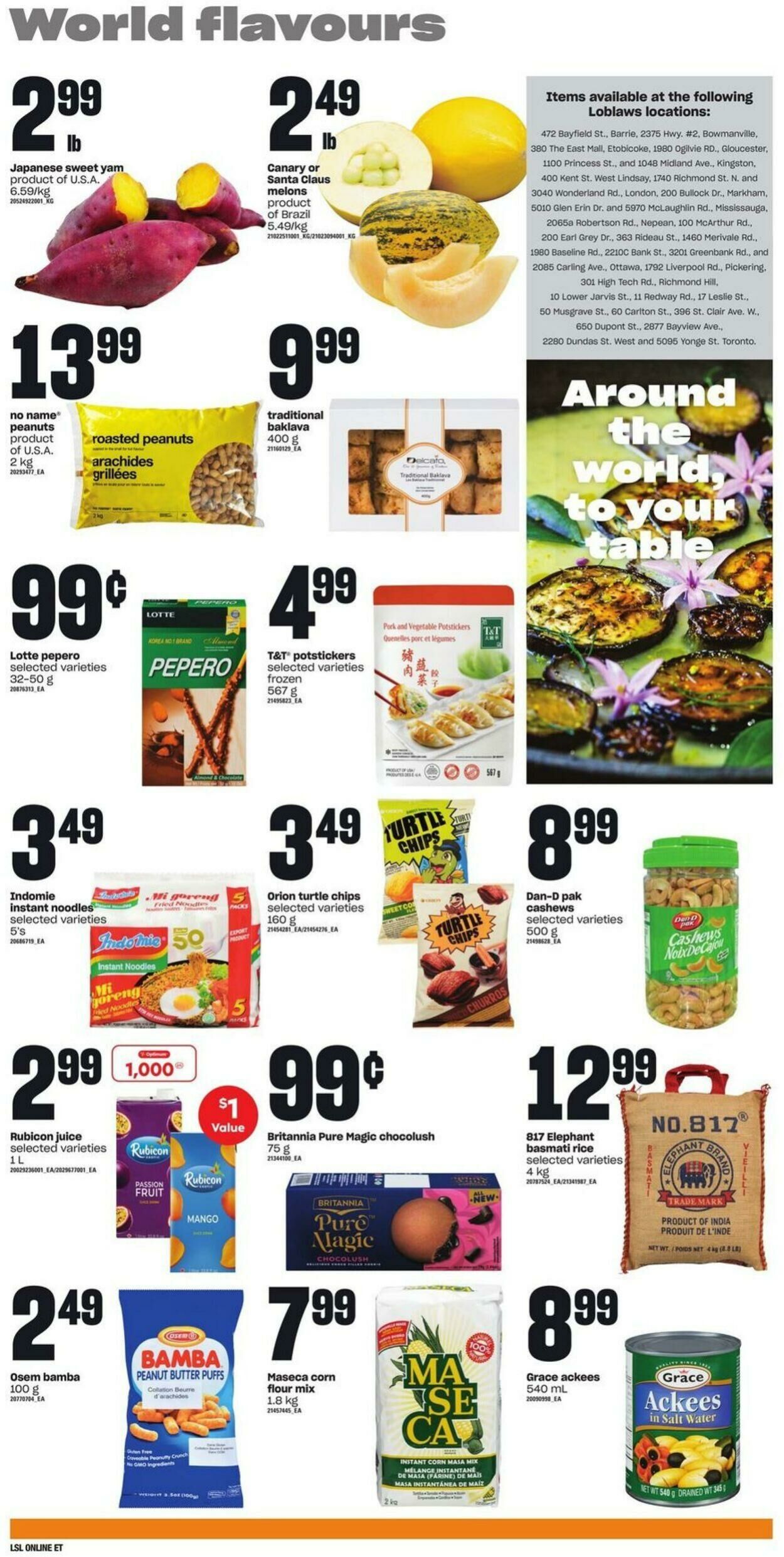 Loblaws Flyer from 12/07/2023