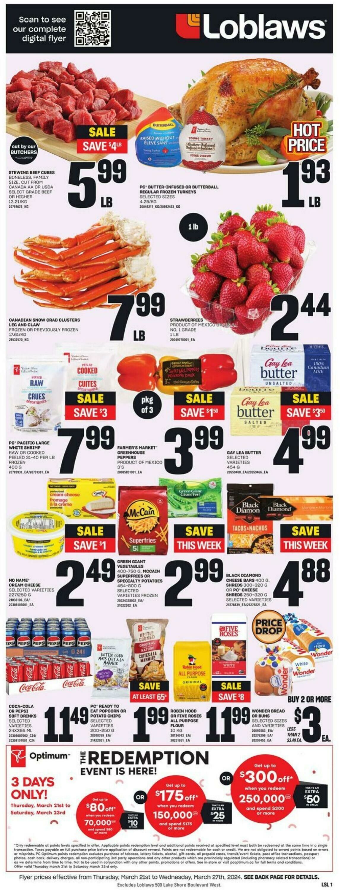 Loblaws Flyer from 03/21/2024