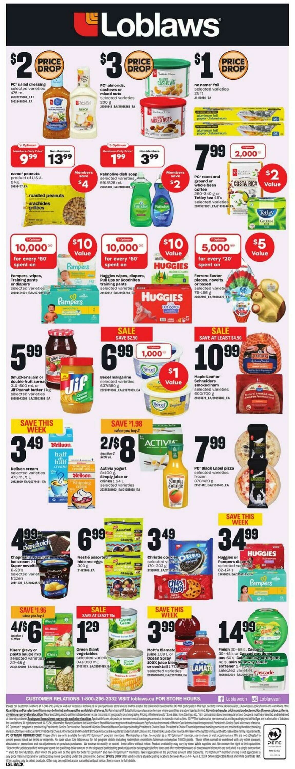Loblaws Flyer from 03/21/2024