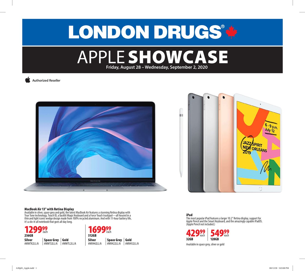 London Drugs Flyer from 08/28/2020