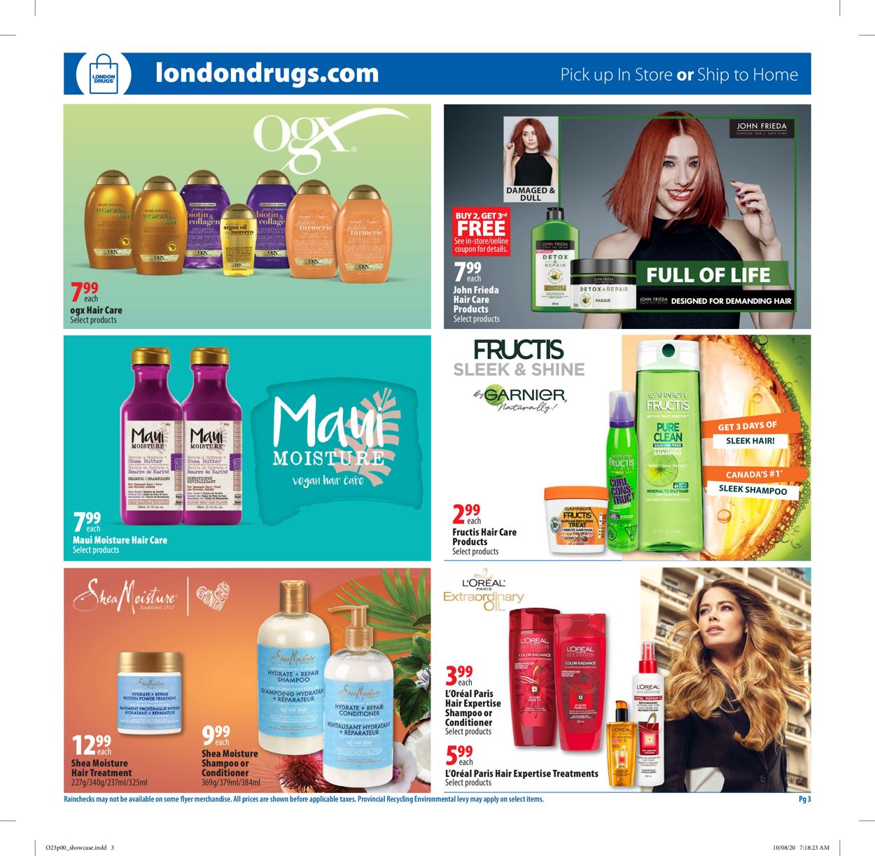 London Drugs Flyer from 10/23/2020