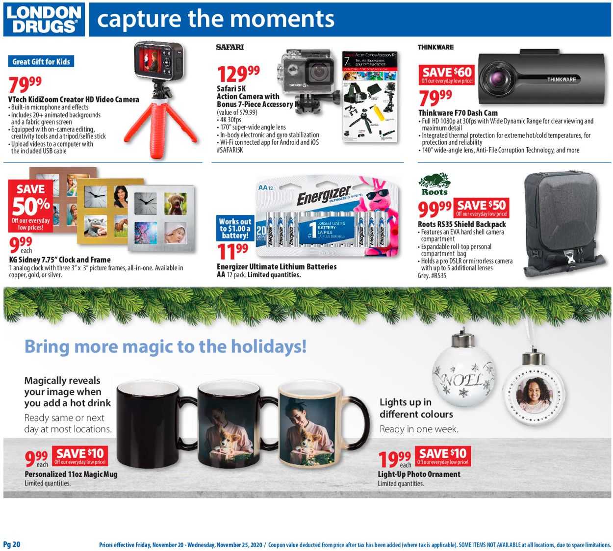 London Drugs Flyer from 11/20/2020