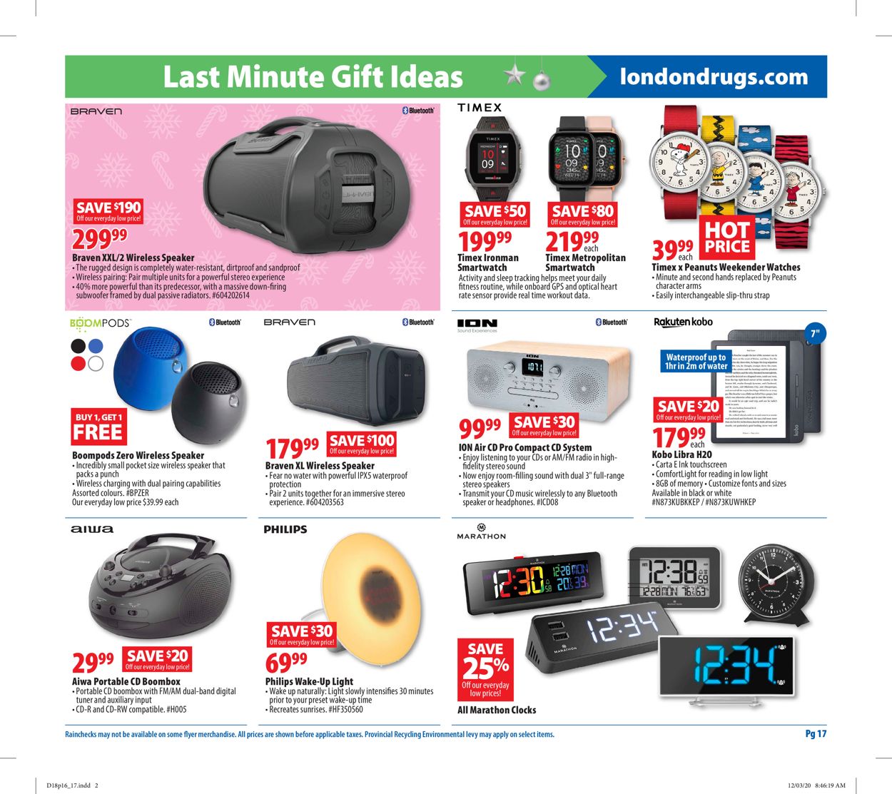 London Drugs Flyer from 12/18/2020
