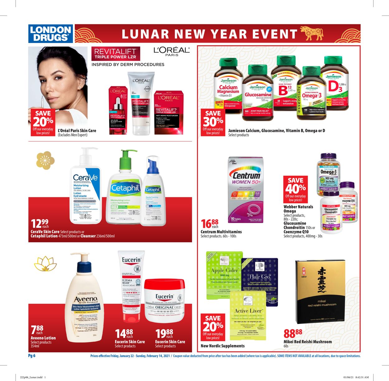London Drugs Flyer from 01/22/2021