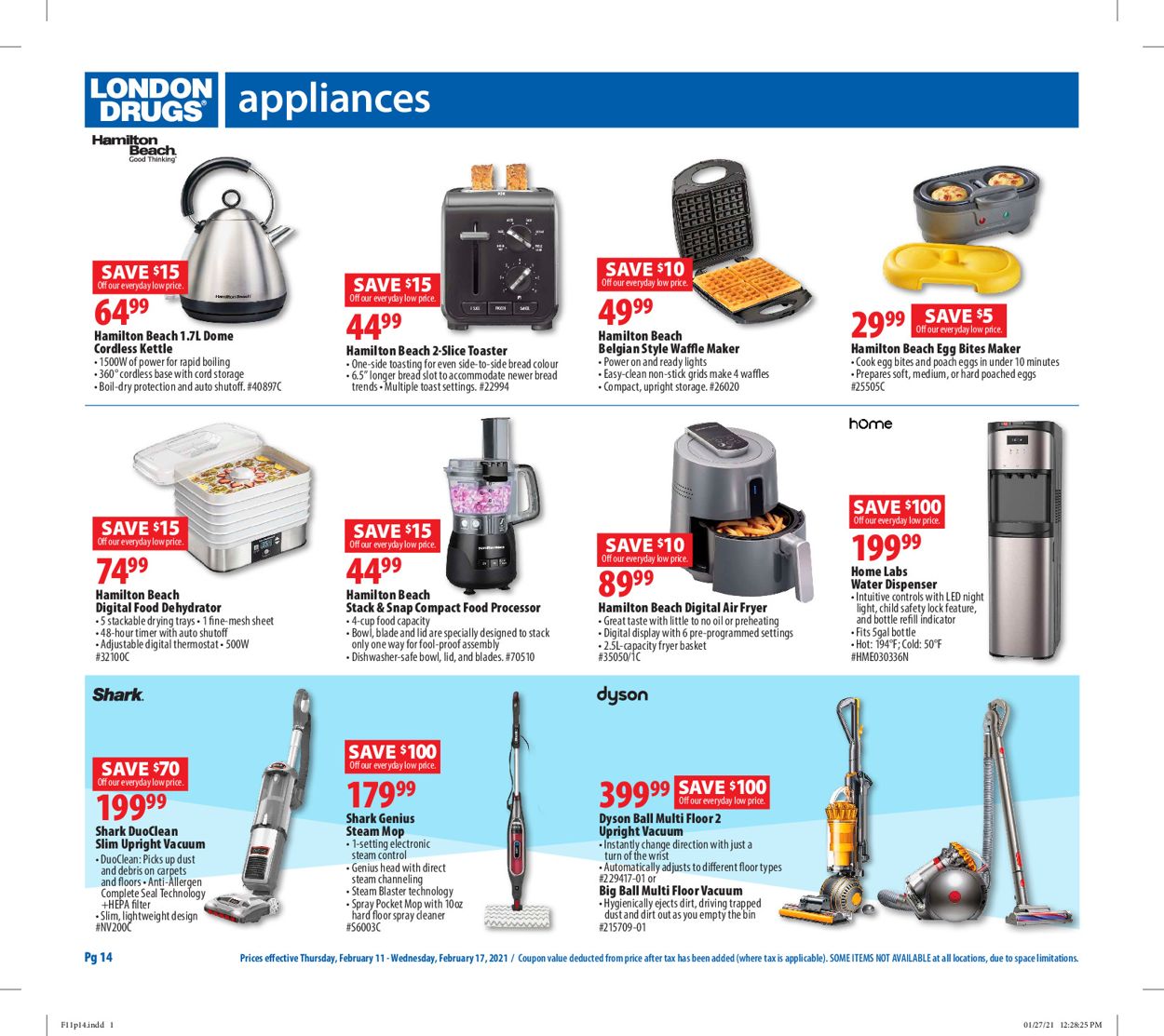 London Drugs Flyer from 02/11/2021