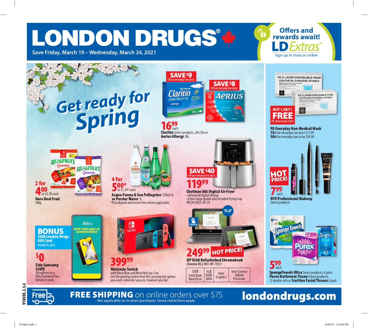 London Drugs Flyer from 03/19/2021