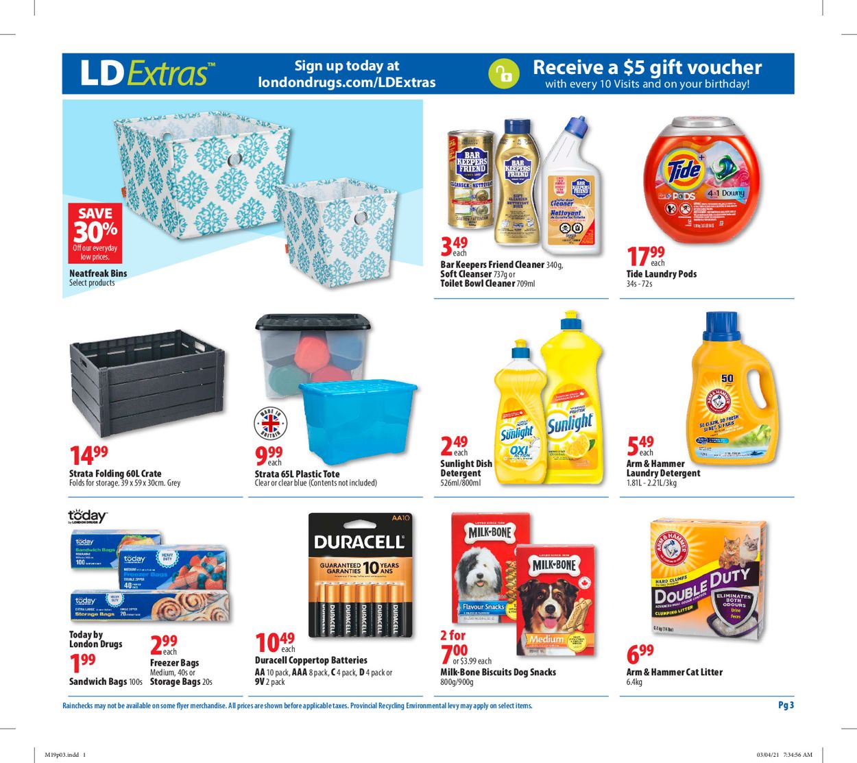 London Drugs Flyer from 03/19/2021