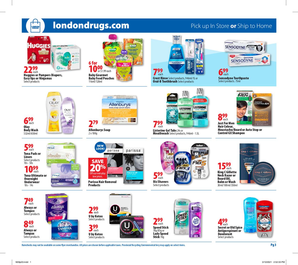 London Drugs Flyer from 03/26/2021