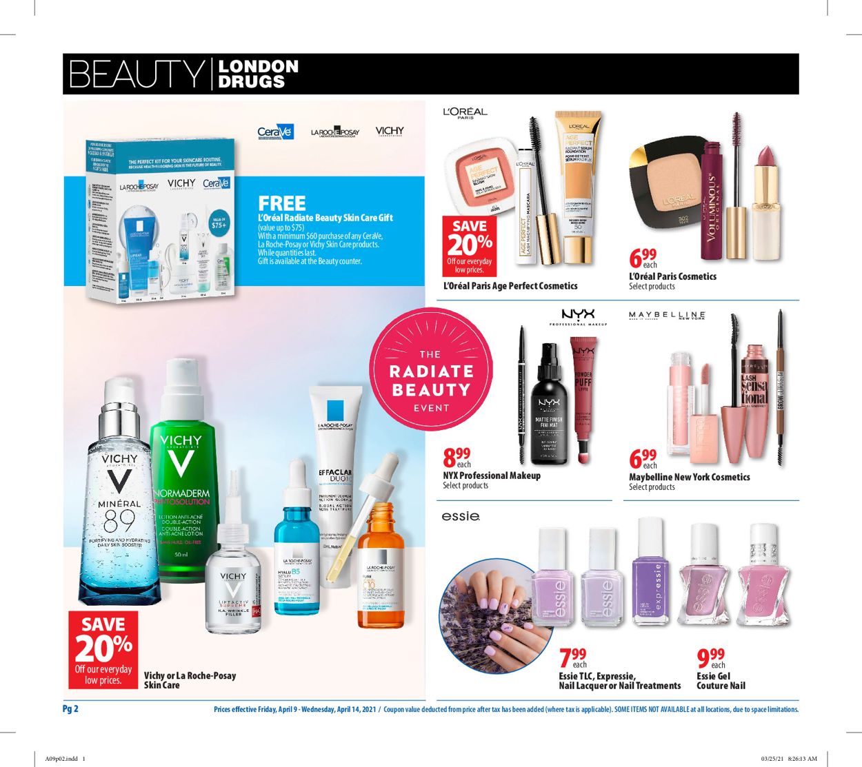 London Drugs Flyer from 04/09/2021