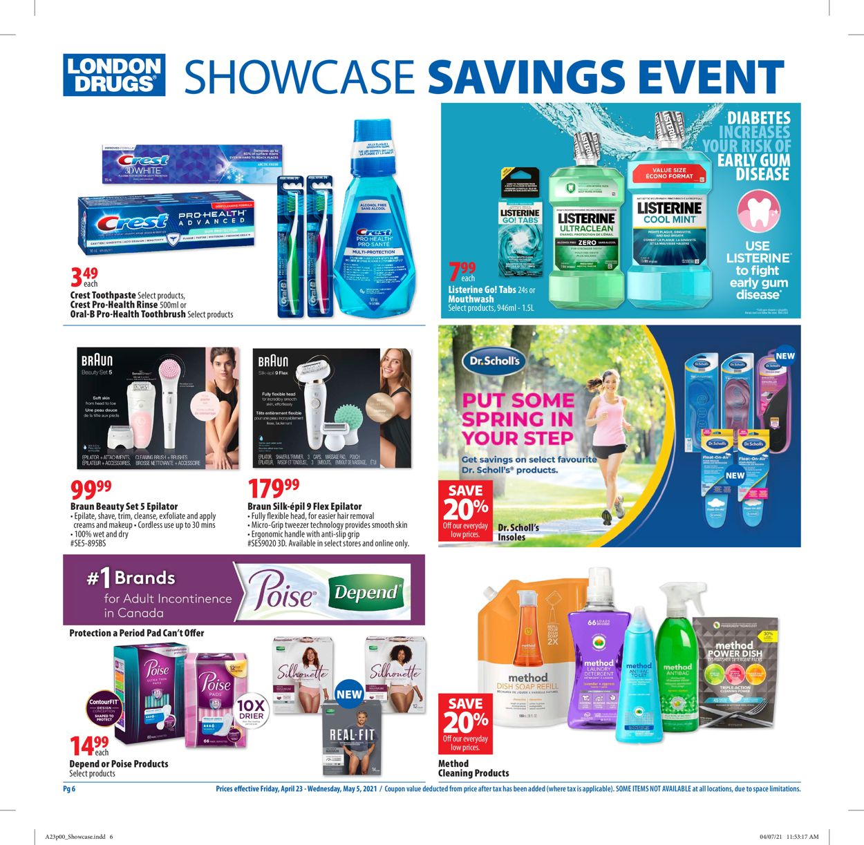 London Drugs Flyer from 04/23/2021