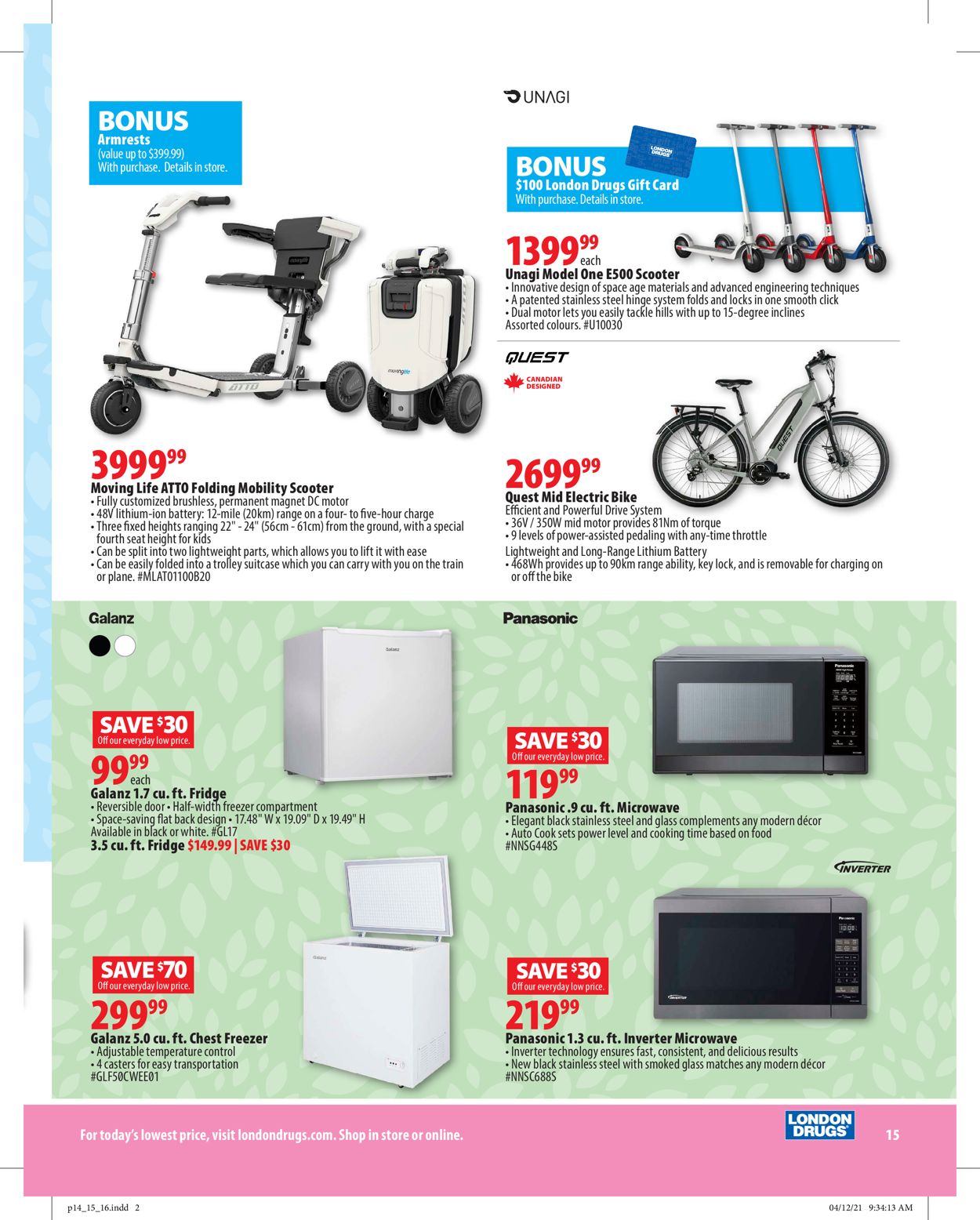 London Drugs Flyer from 04/30/2021