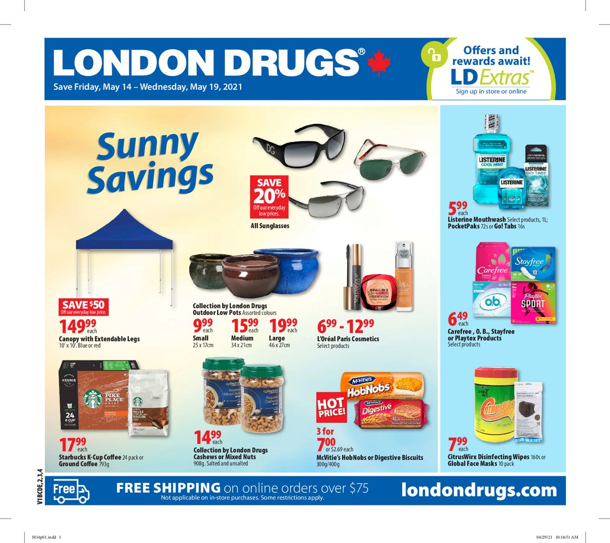 London Drugs Flyer from 05/14/2021