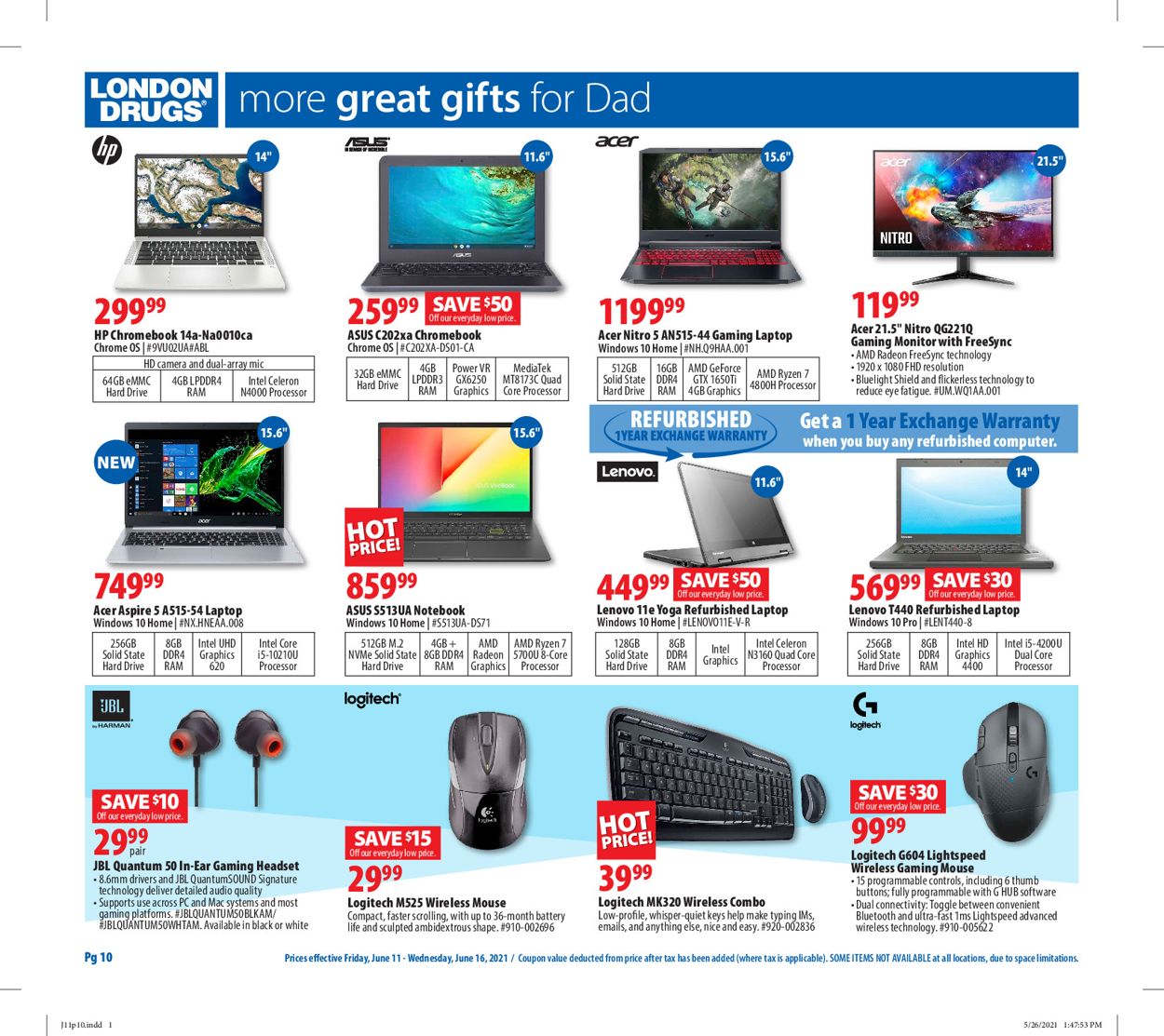 London Drugs Flyer from 06/11/2021