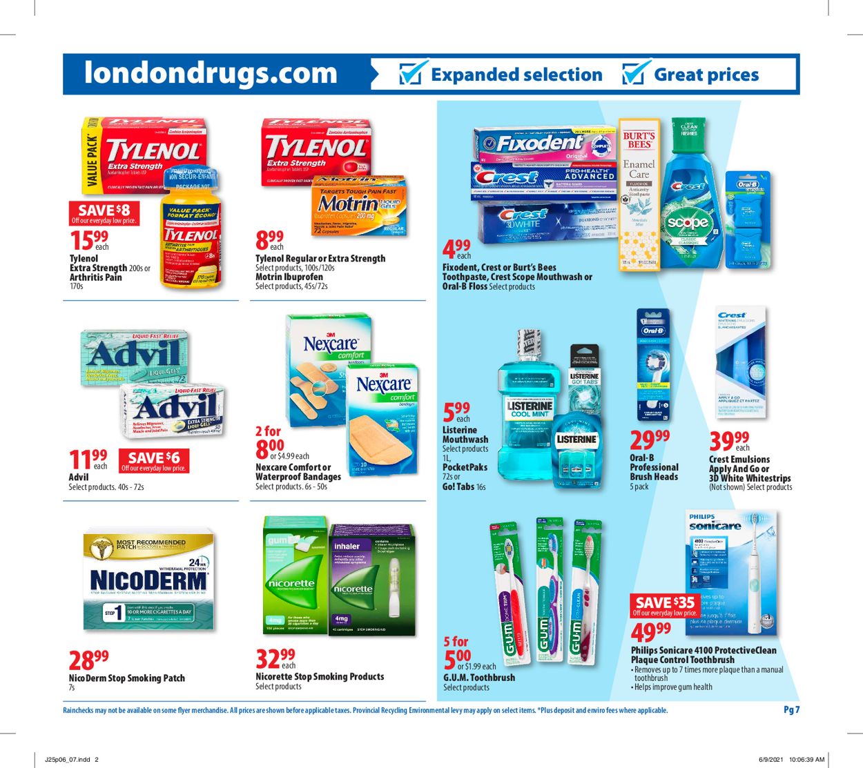 London Drugs Flyer from 06/25/2021