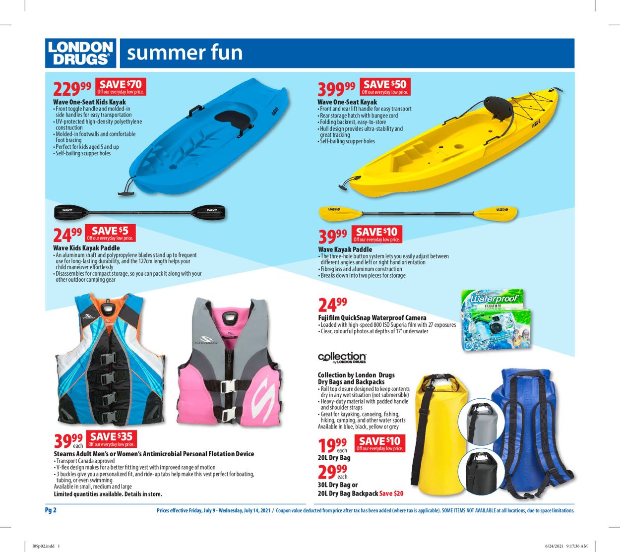London Drugs Flyer from 07/09/2021