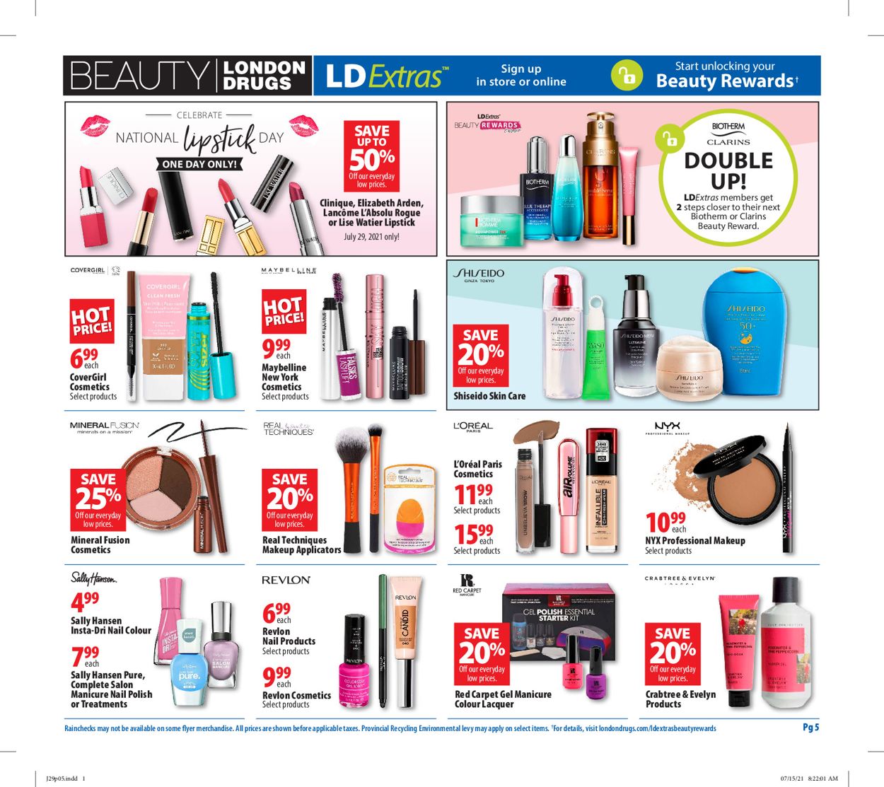 London Drugs Flyer from 07/29/2021