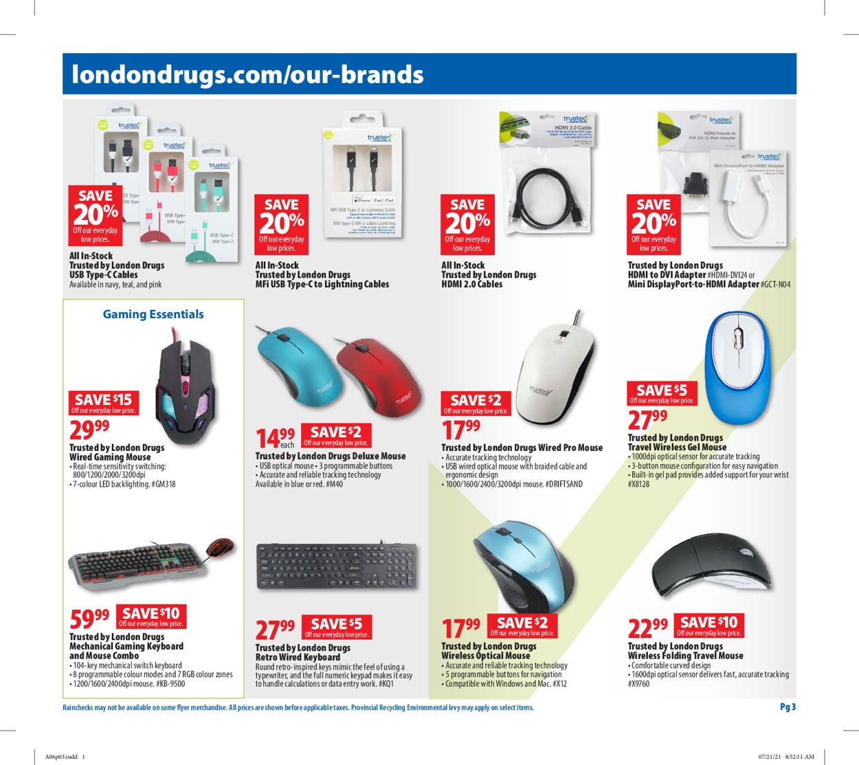 London Drugs Flyer from 08/06/2021