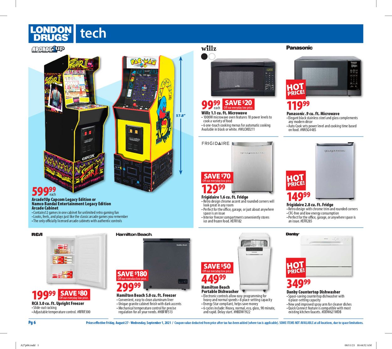 London Drugs Flyer from 08/27/2021