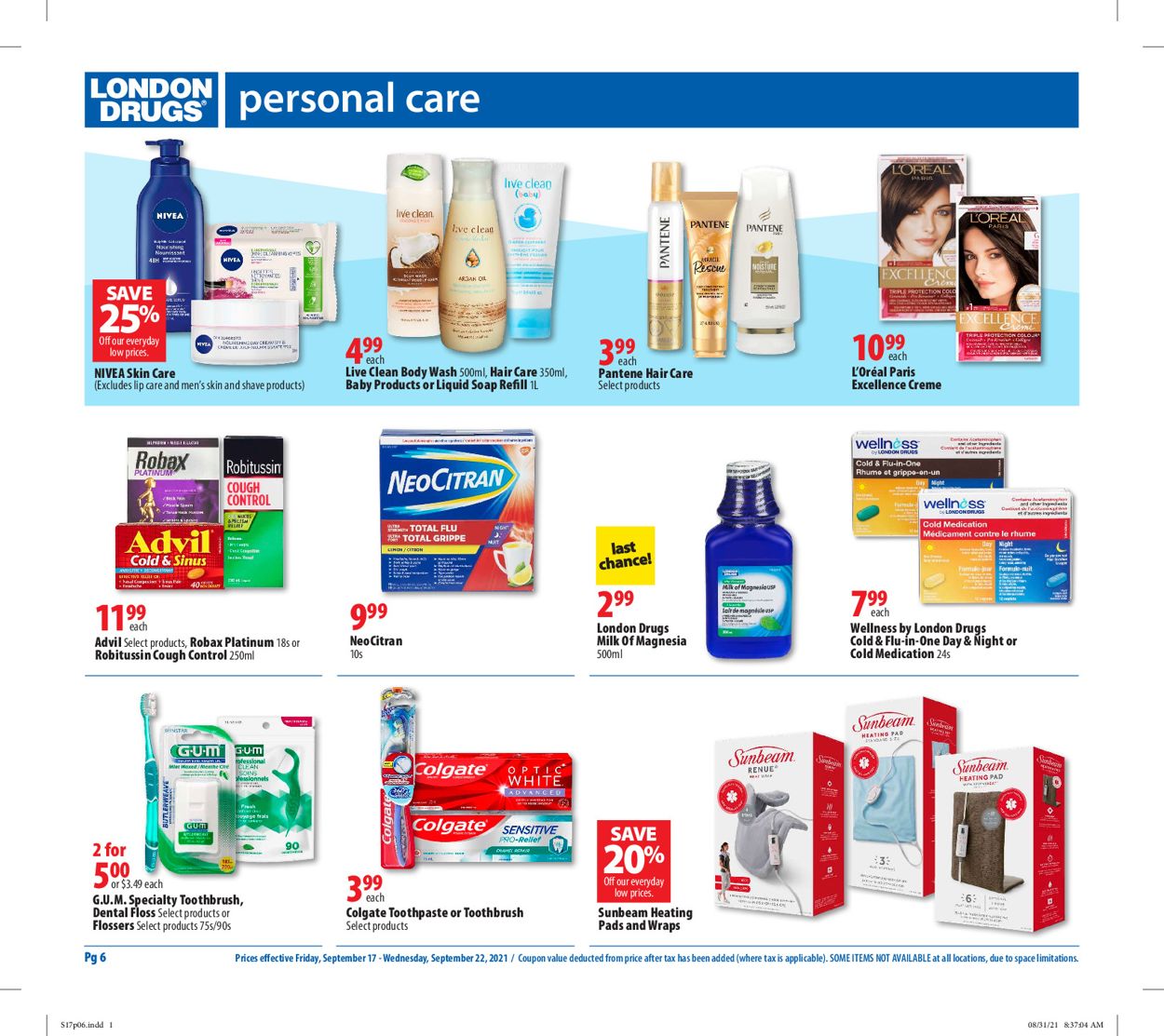 London Drugs Flyer from 09/17/2021
