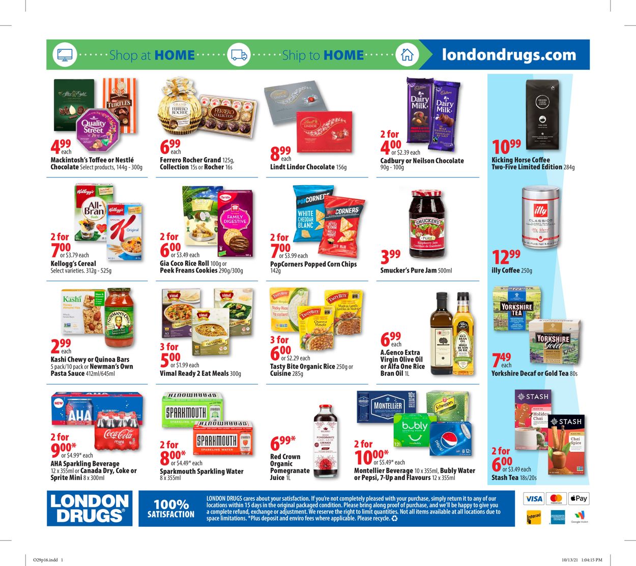 London Drugs Flyer from 10/29/2021