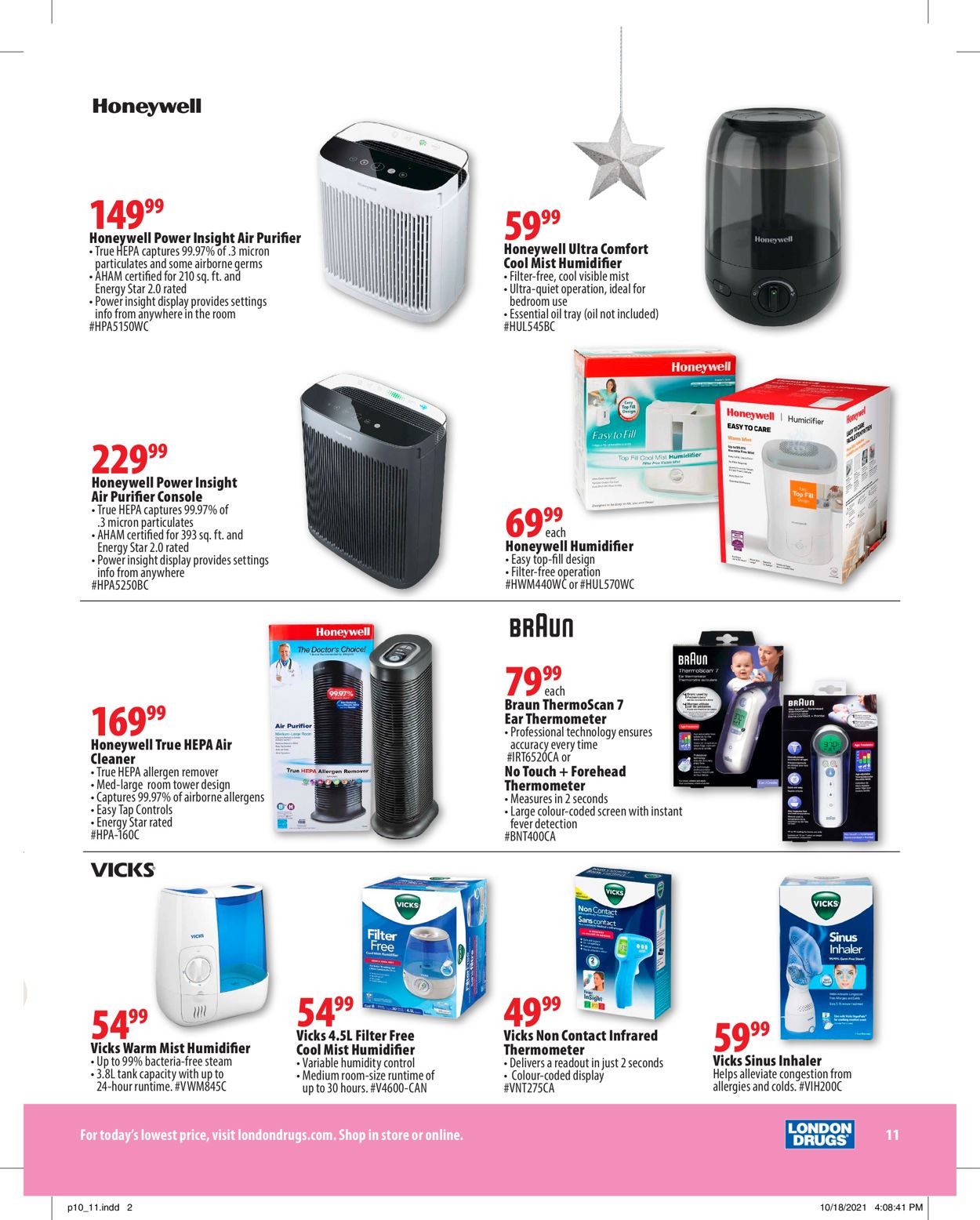 London Drugs Flyer from 11/12/2021