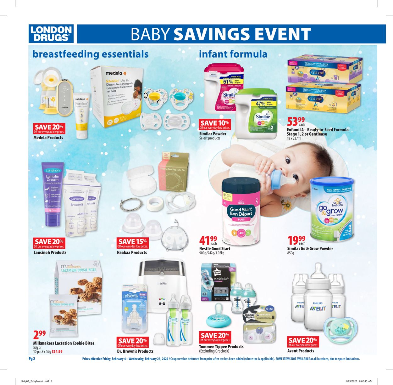 London Drugs Flyer from 02/04/2022