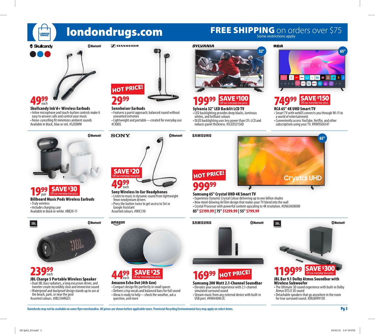 London Drugs Flyer from 05/13/2022