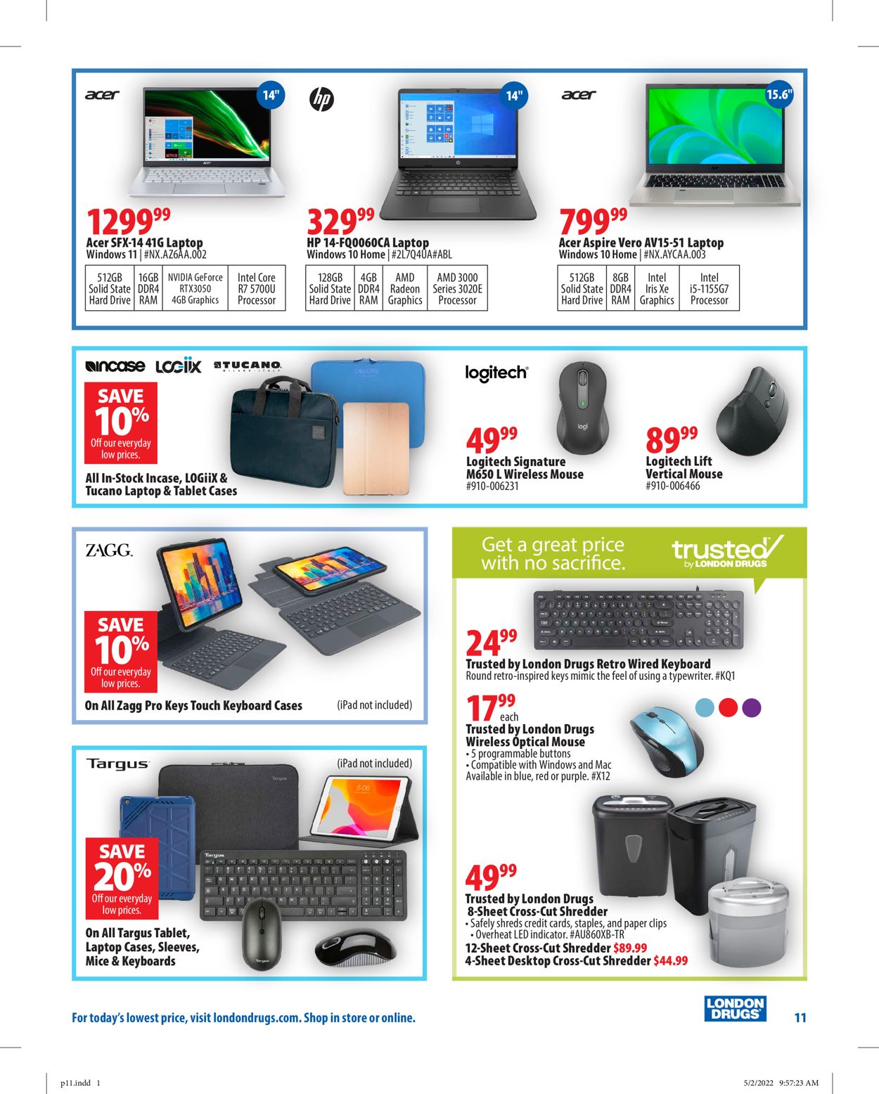 London Drugs Flyer from 05/19/2022