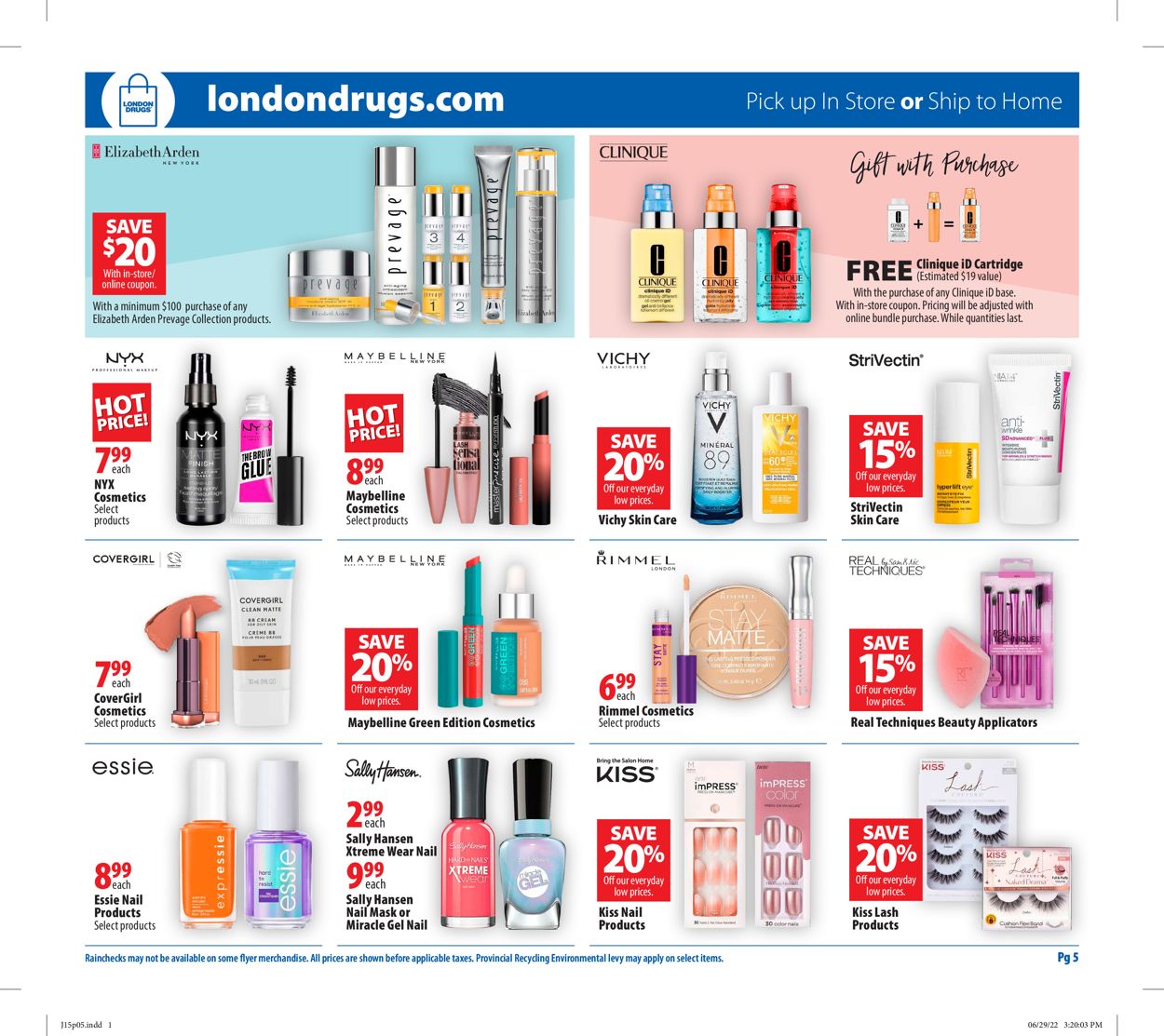 London Drugs Flyer from 07/15/2022