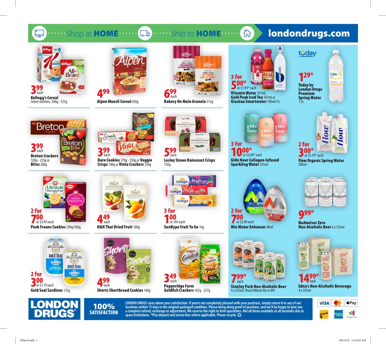 London Drugs Flyer from 09/30/2022