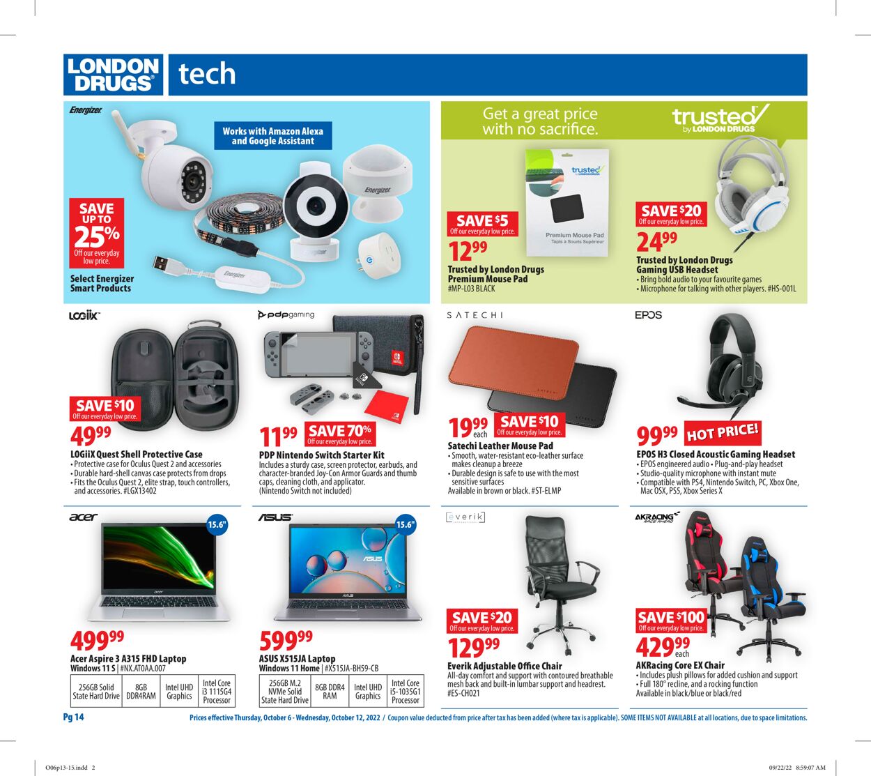 London Drugs Flyer from 10/06/2022