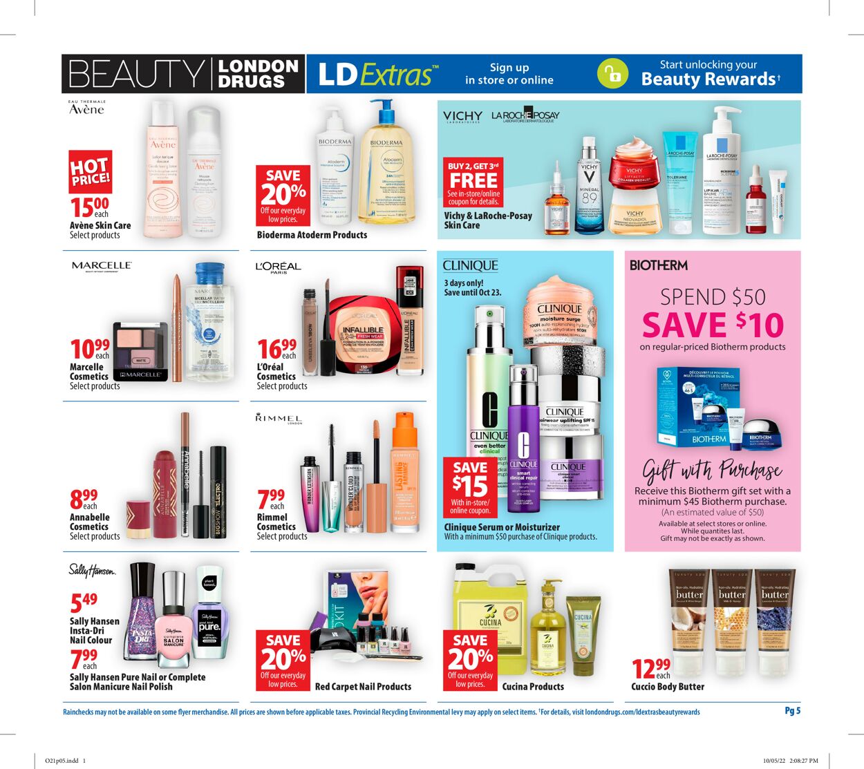 London Drugs Flyer from 10/21/2022