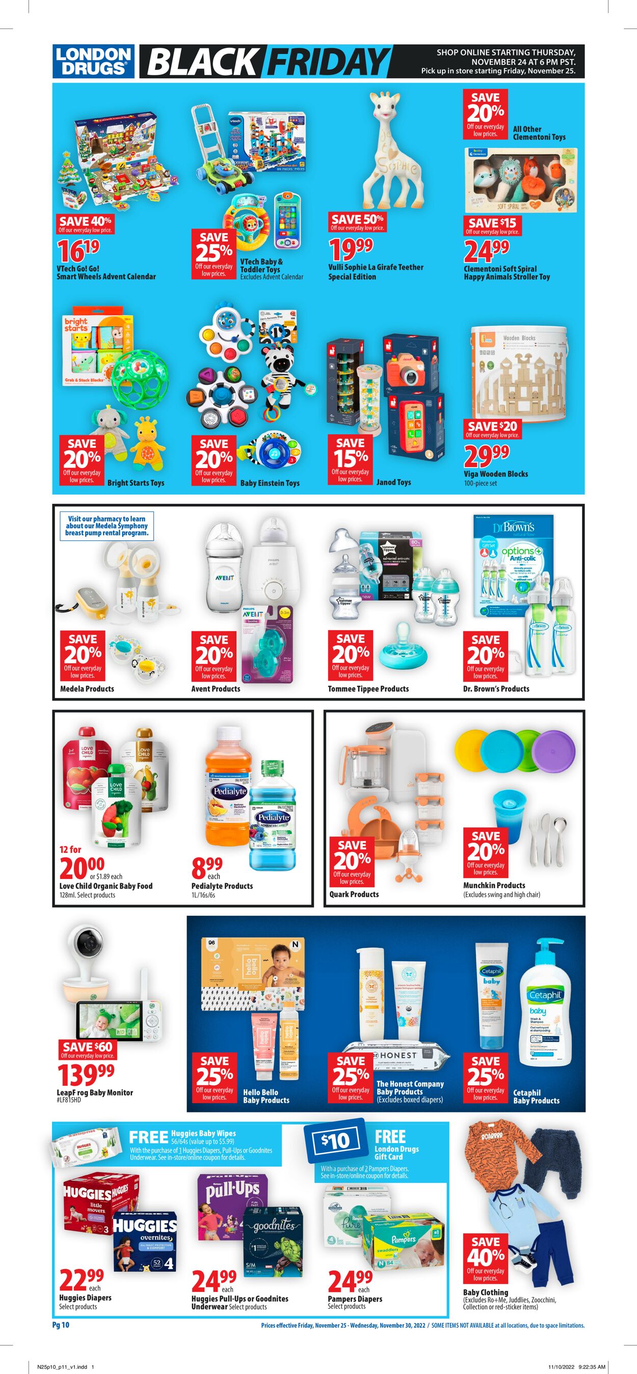 London Drugs Flyer from 11/24/2022