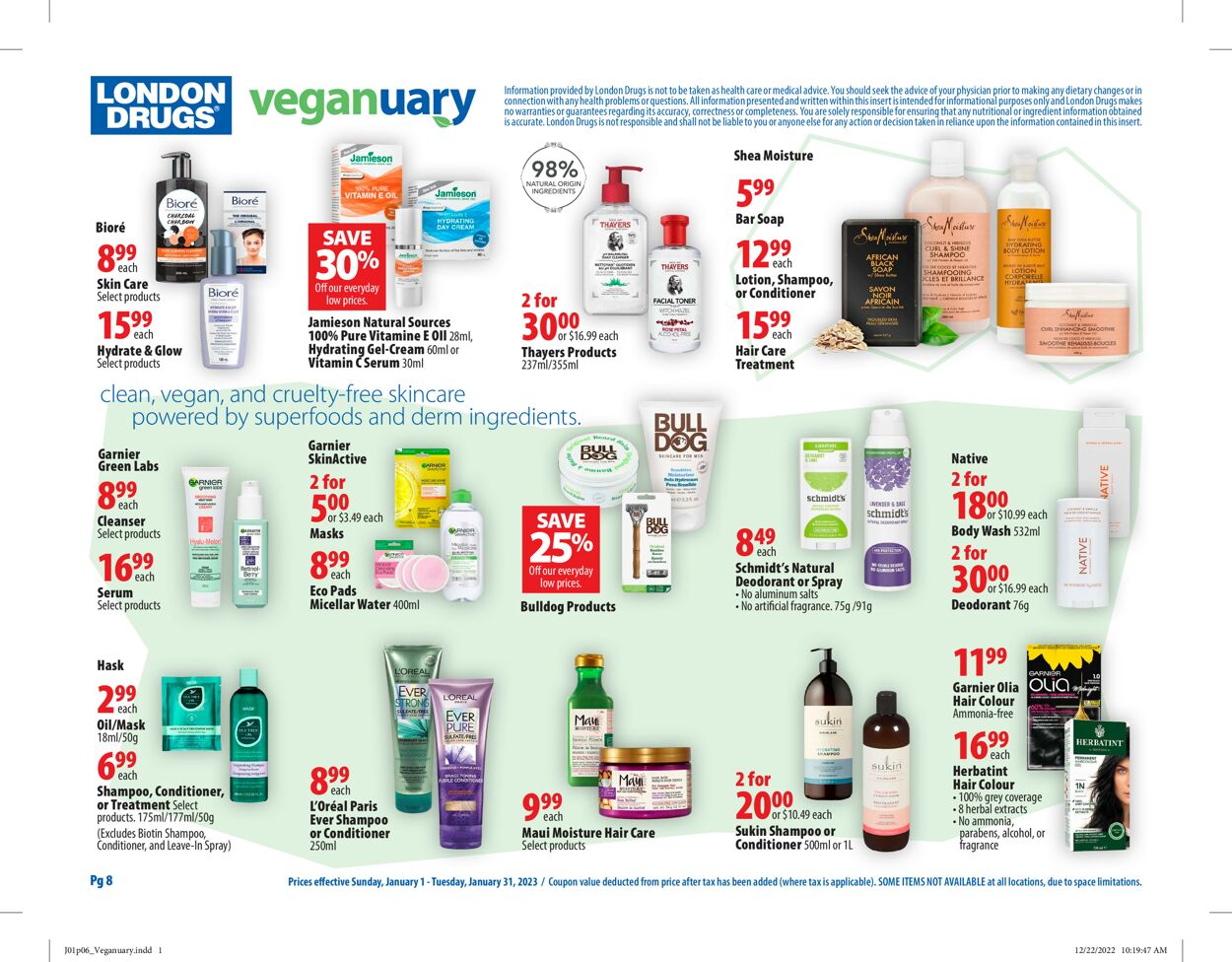London Drugs Flyer from 01/01/2023