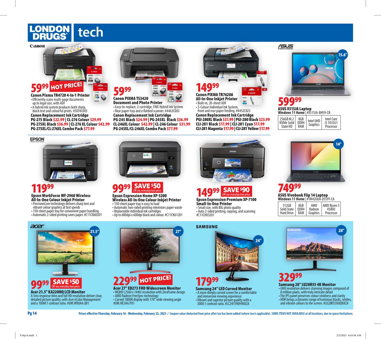 London Drugs Flyer from 02/16/2023