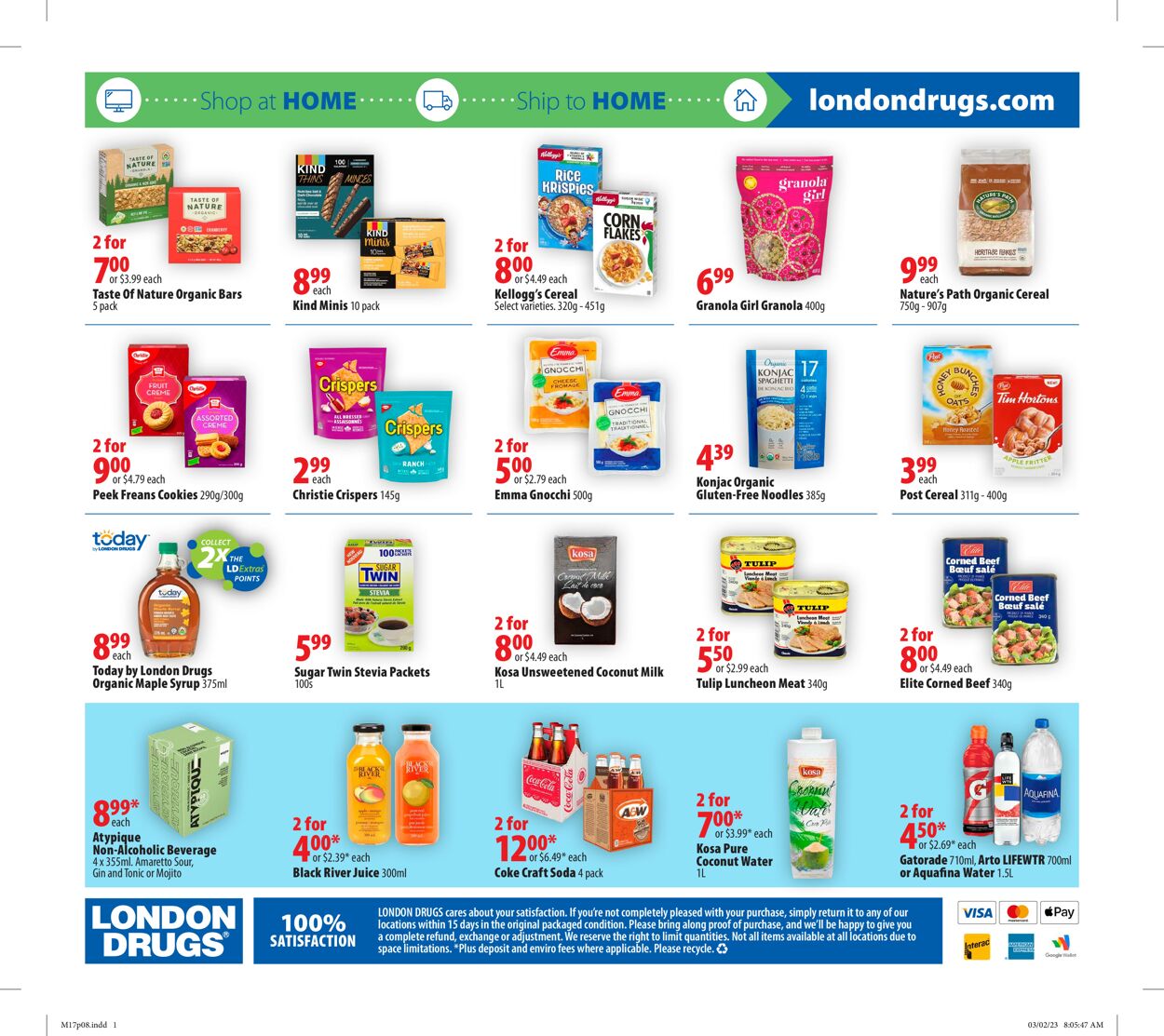 London Drugs Flyer from 03/17/2023