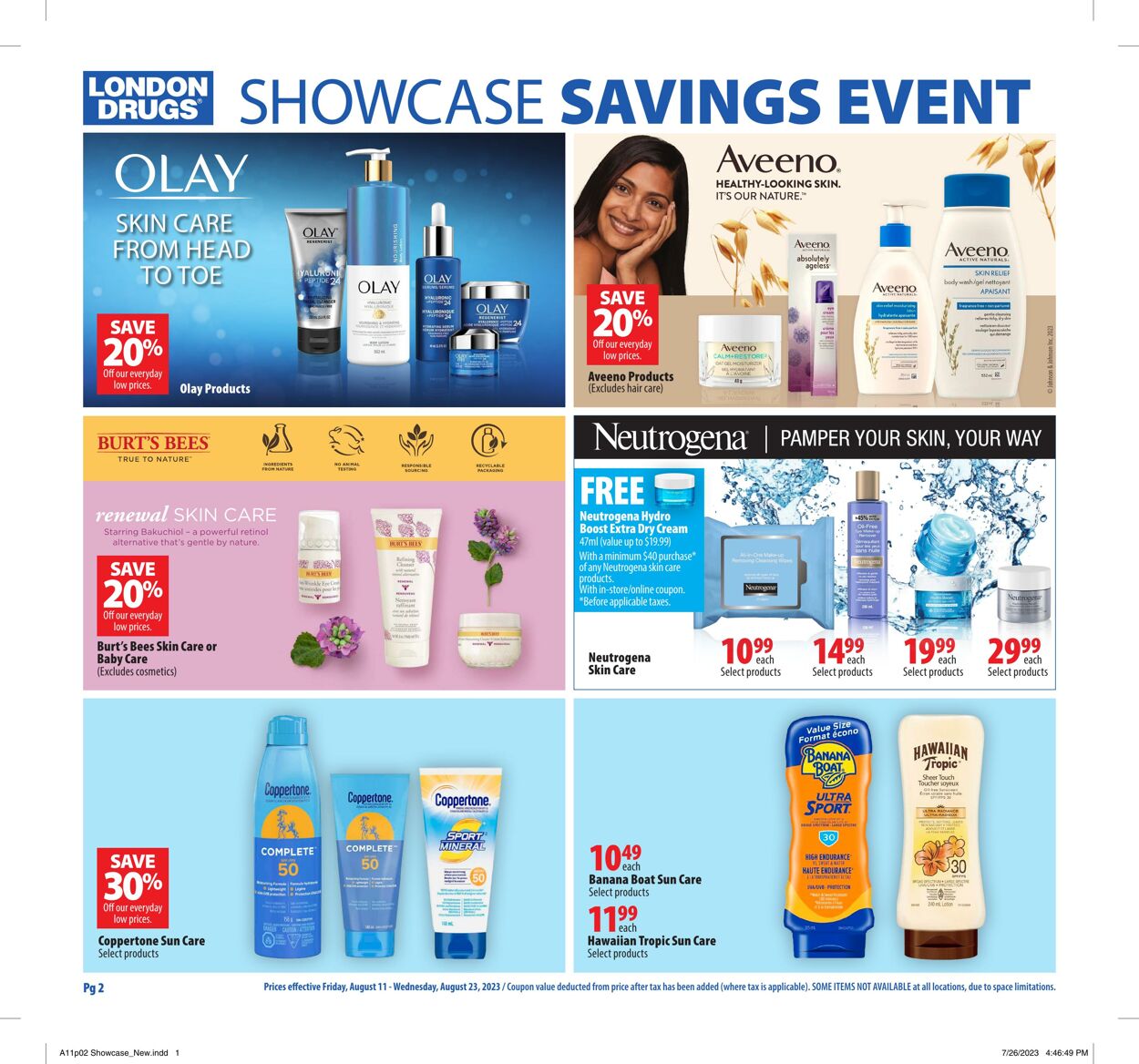 London Drugs Flyer from 08/11/2023