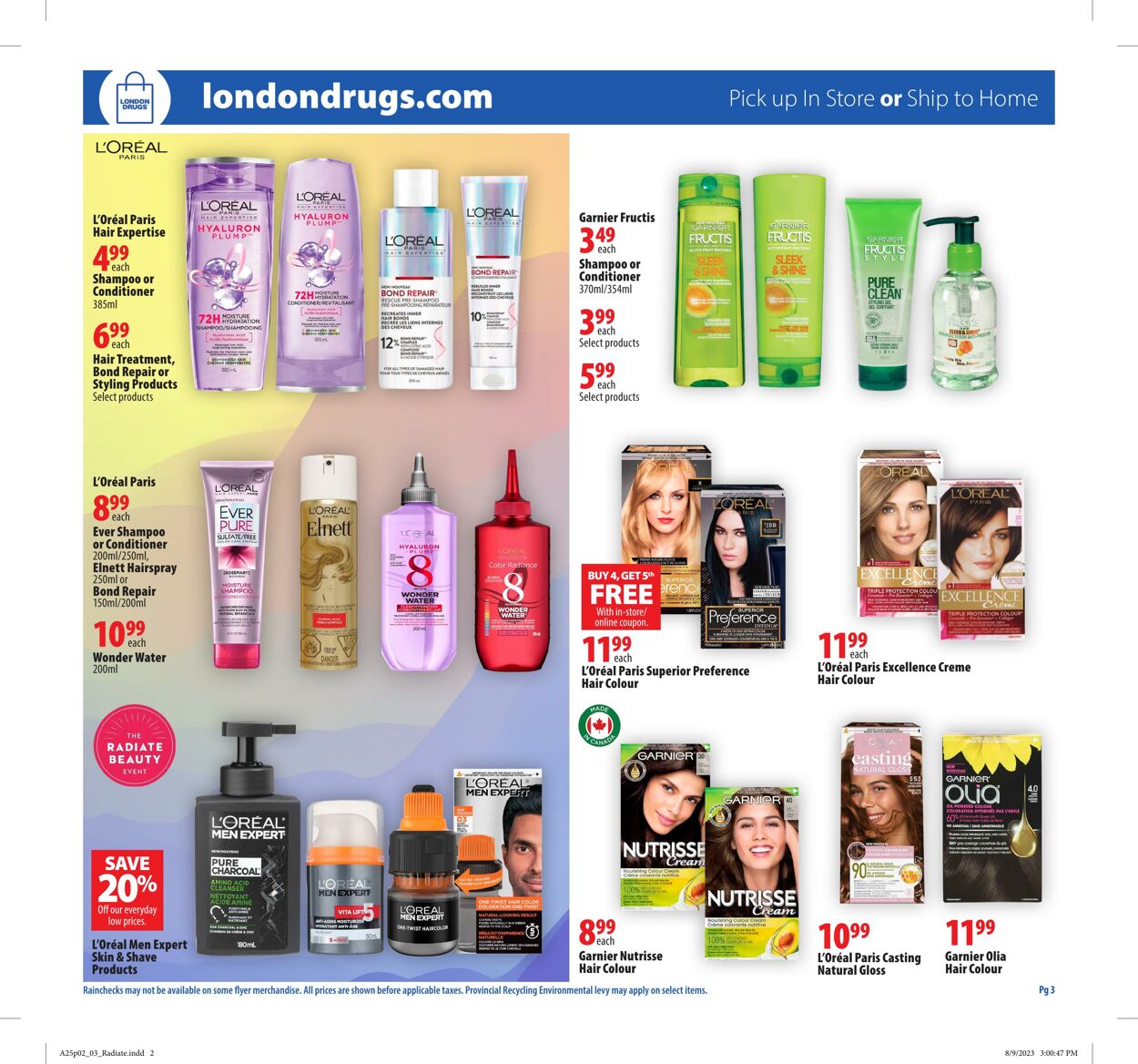 London Drugs Flyer from 08/25/2023