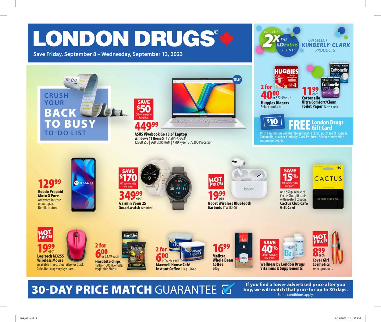 London Drugs Flyer from 09/08/2023