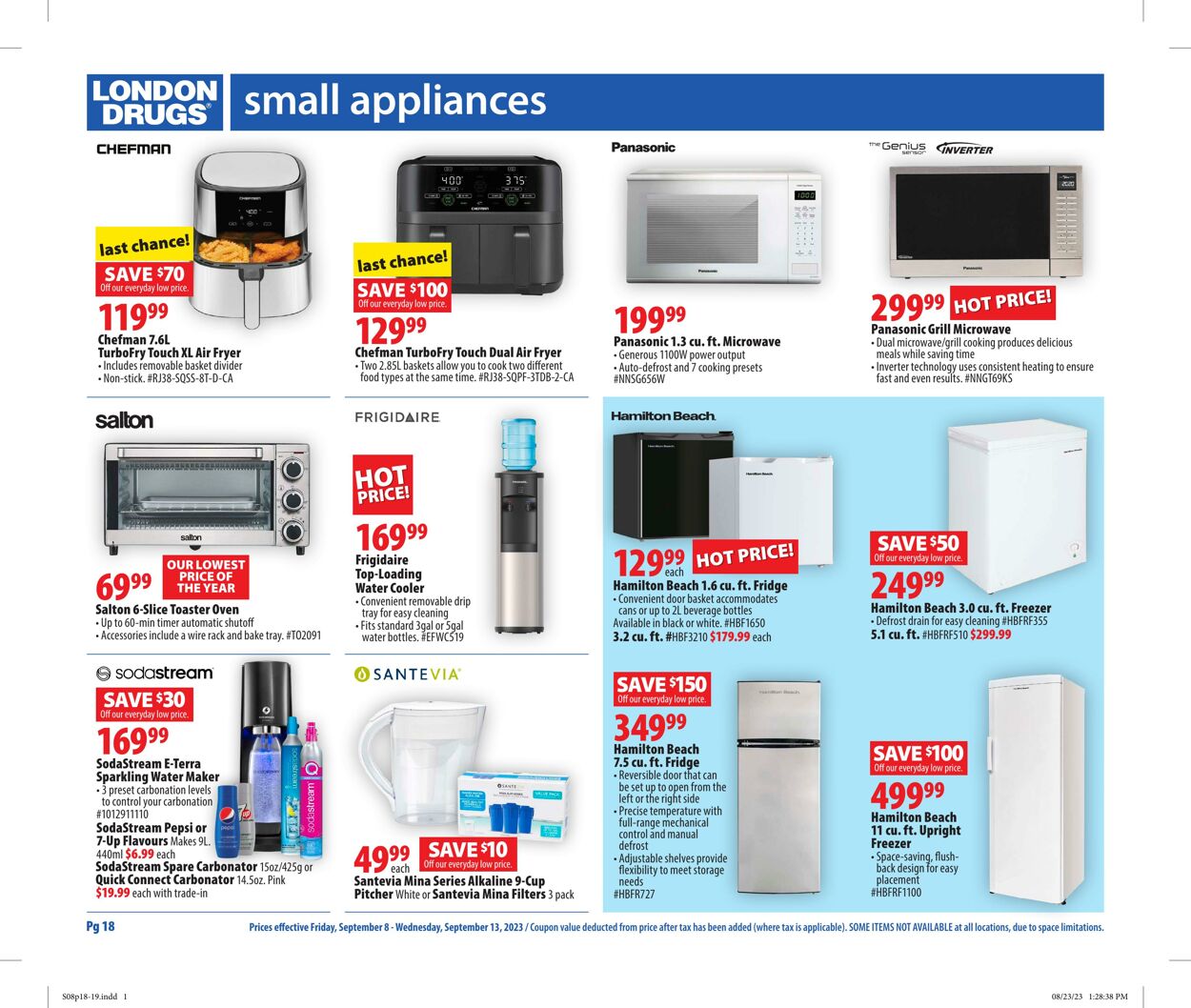 London Drugs Flyer from 09/08/2023