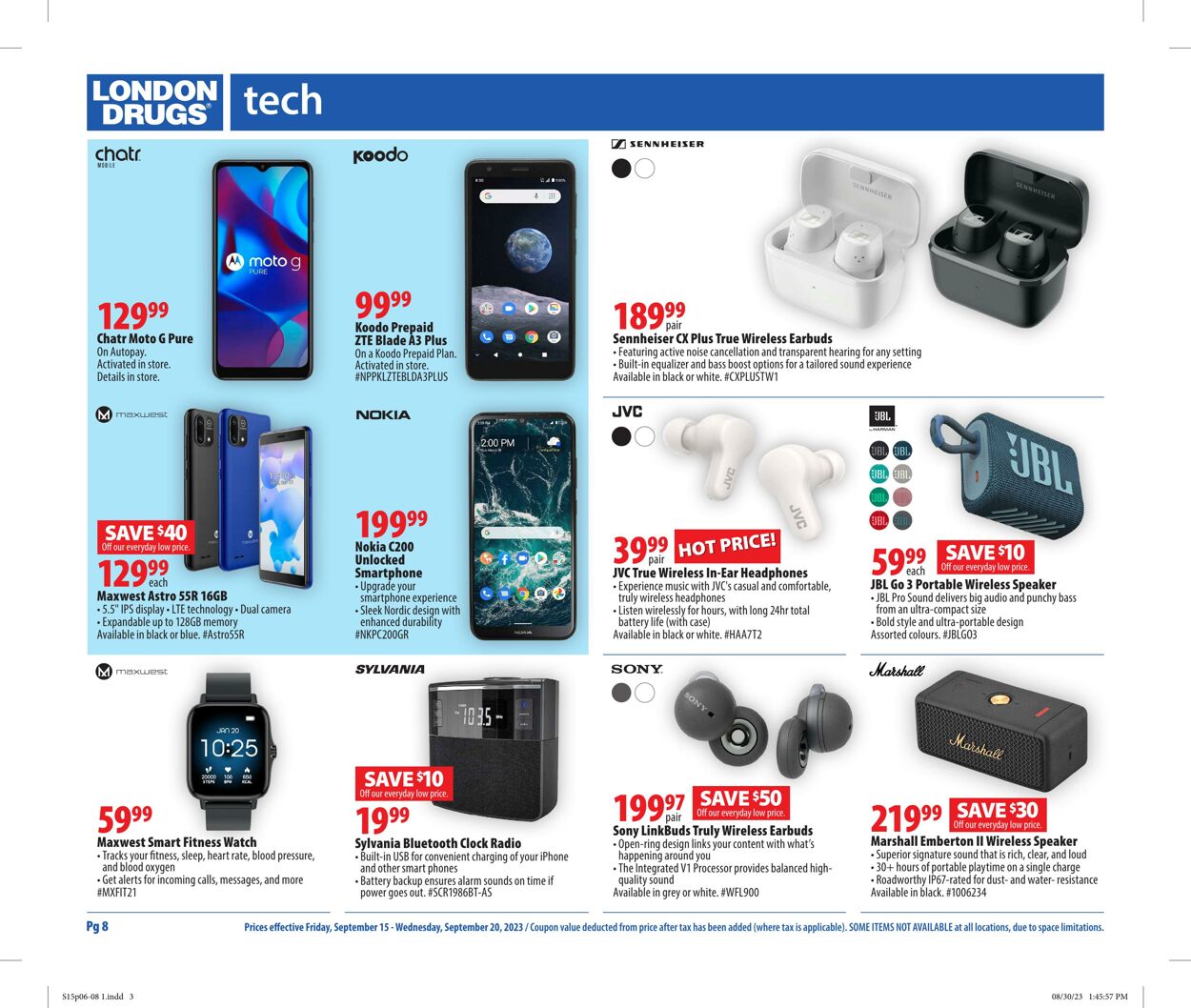 London Drugs Flyer from 09/15/2023