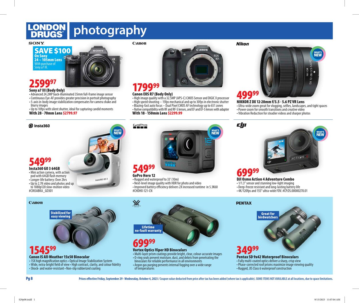 London Drugs Flyer from 09/29/2023