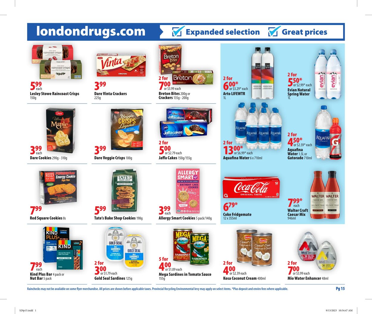 London Drugs Flyer from 09/29/2023