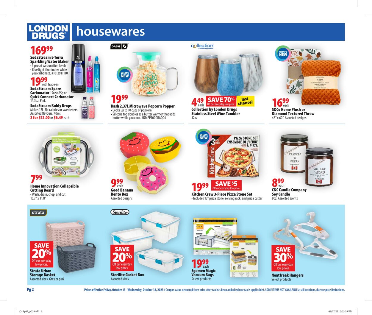 London Drugs Flyer from 10/13/2023