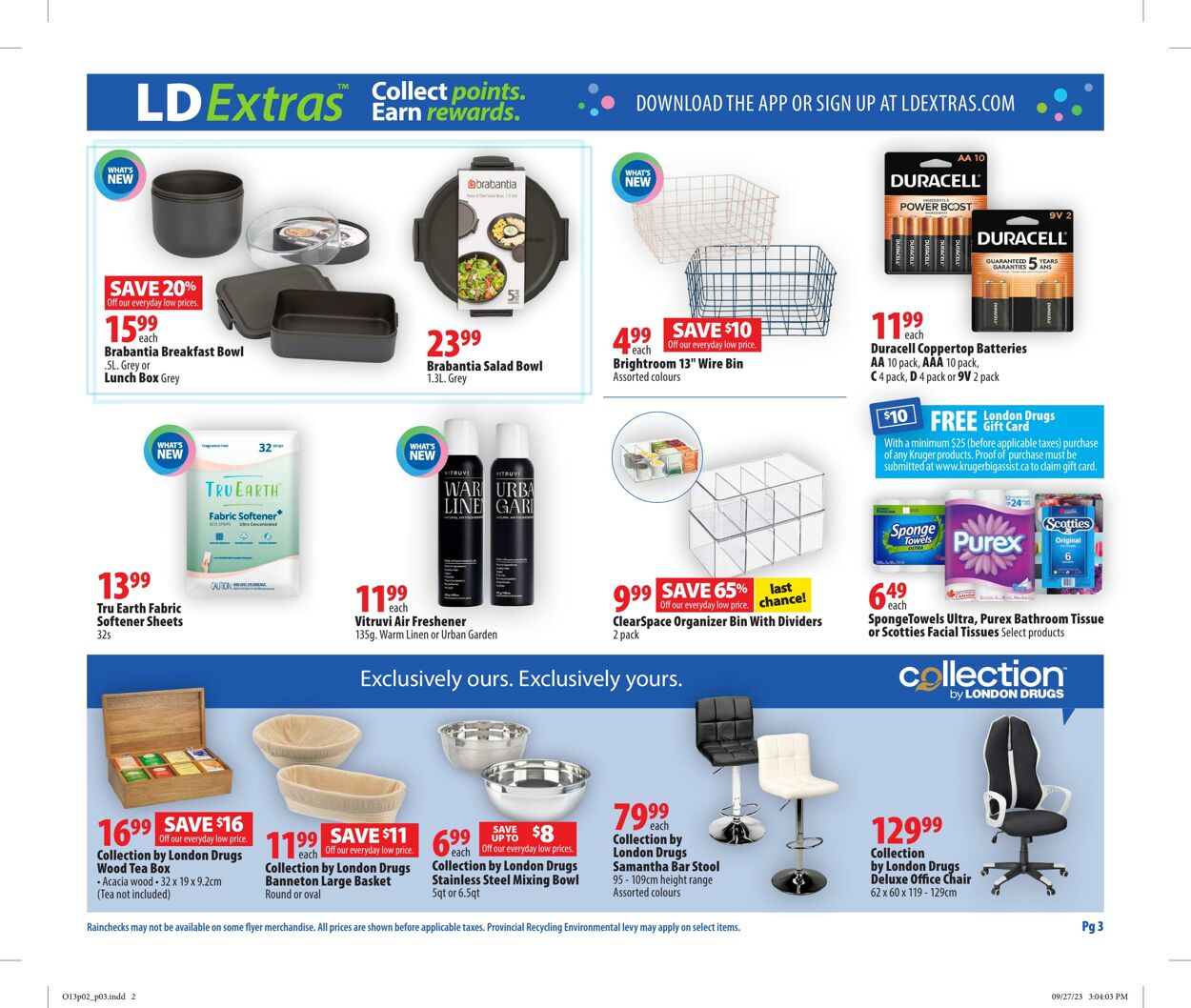 London Drugs Flyer from 10/13/2023